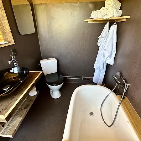 캠프장 Krusmolle Glamping *