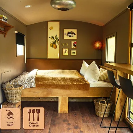 캠프장 Krusmolle Glamping *