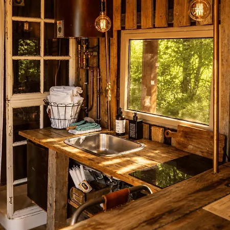 캠프장 Krusmolle Glamping 아벤라