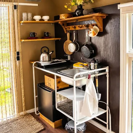 캠프장 Krusmolle Glamping *